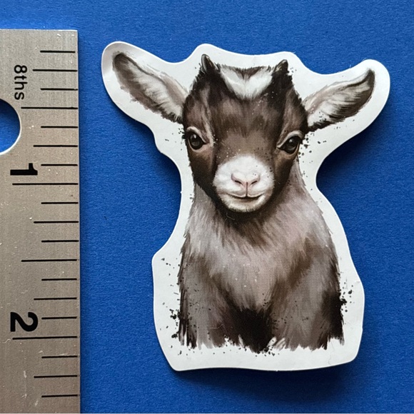 Other - 10/$10 Goat 🐐 Aesthetic Sticker Waterproof Vinyl Water Bottle Laptop Crafts